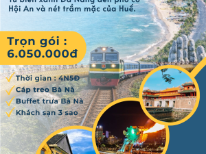 TOUR ĐÀ NẴNG – BÀ NÀ HILLS – KINH THÀNH HUẾ – LĂNG KHẢI ĐỊNH