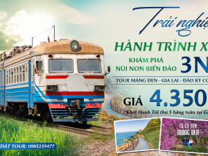 TOUR XE LỬA GIA LAI – MĂNG ĐEN – BIỂN HỒ – QUY NHƠN – KỲ CO – EO GIÓ