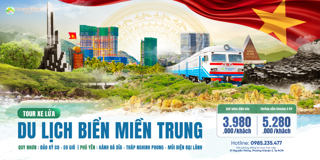 TOUR QUY NHƠN – ĐẢO KỲ CO – EO GIÓ – PHÚ YÊN – MŨI ĐIỆN ĐẠI LÃNH – THÁP NGHINH PHONG