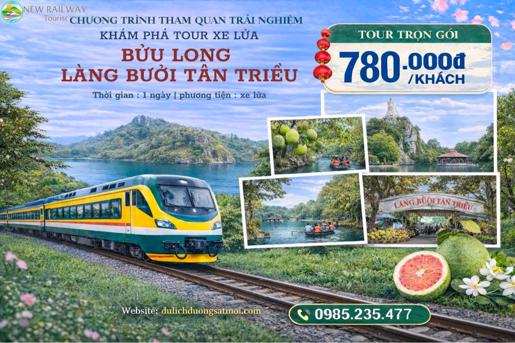 CHƯƠNG TRÌNH THAM QUAN TRẢI NGHIỆM KHU DU LỊCH BỬU LONG – LÀNG BƯỞI TÂN TRIỀU